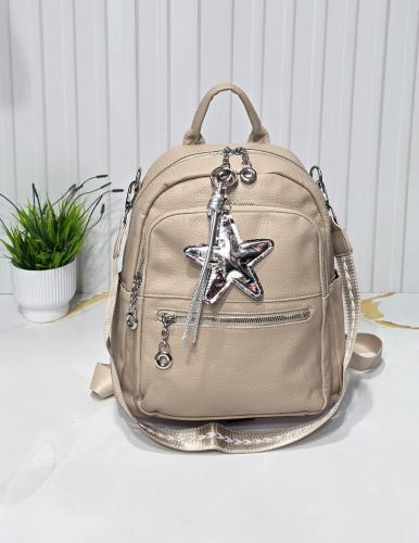 Mochila Cuero Pu* *entra una Carpeta A4* 
excelente Calidad. - Miniatura 2