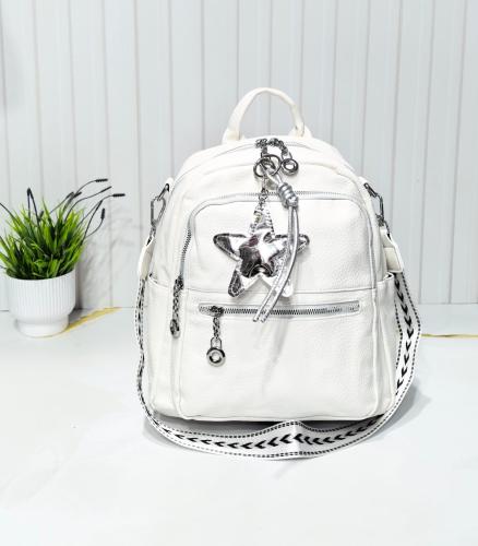 Mochila Cuero Pu* *entra una Carpeta A4* 
excelente Calidad. - Miniatura 6