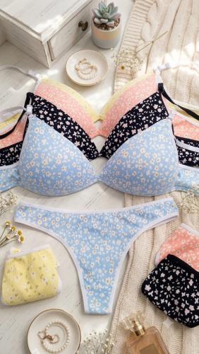 Conjunto Triangulo Estampado Morley