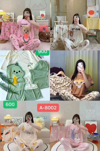 Pijama de 3 Piezas Mujer