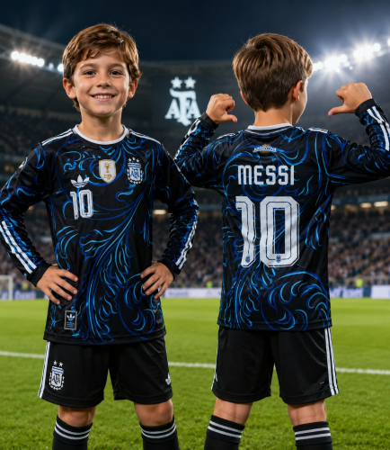 Camiseta de Niño  Manga Larga  Titular y Alternativa  Sublimada
