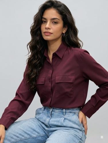 Camisa Candela Tapa Bolsillo (poplin)