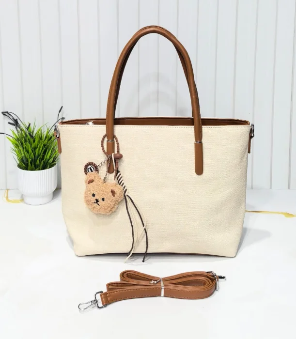 Cartera Mediana de Cuero Pu Excelente Calidad