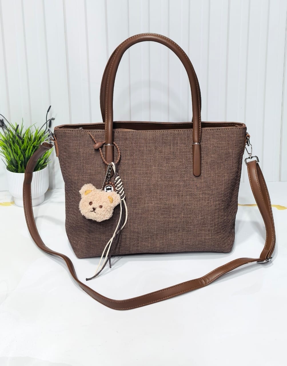 Cartera Mediana de Cuero Pu Excelente Calidad - Imagen 5
