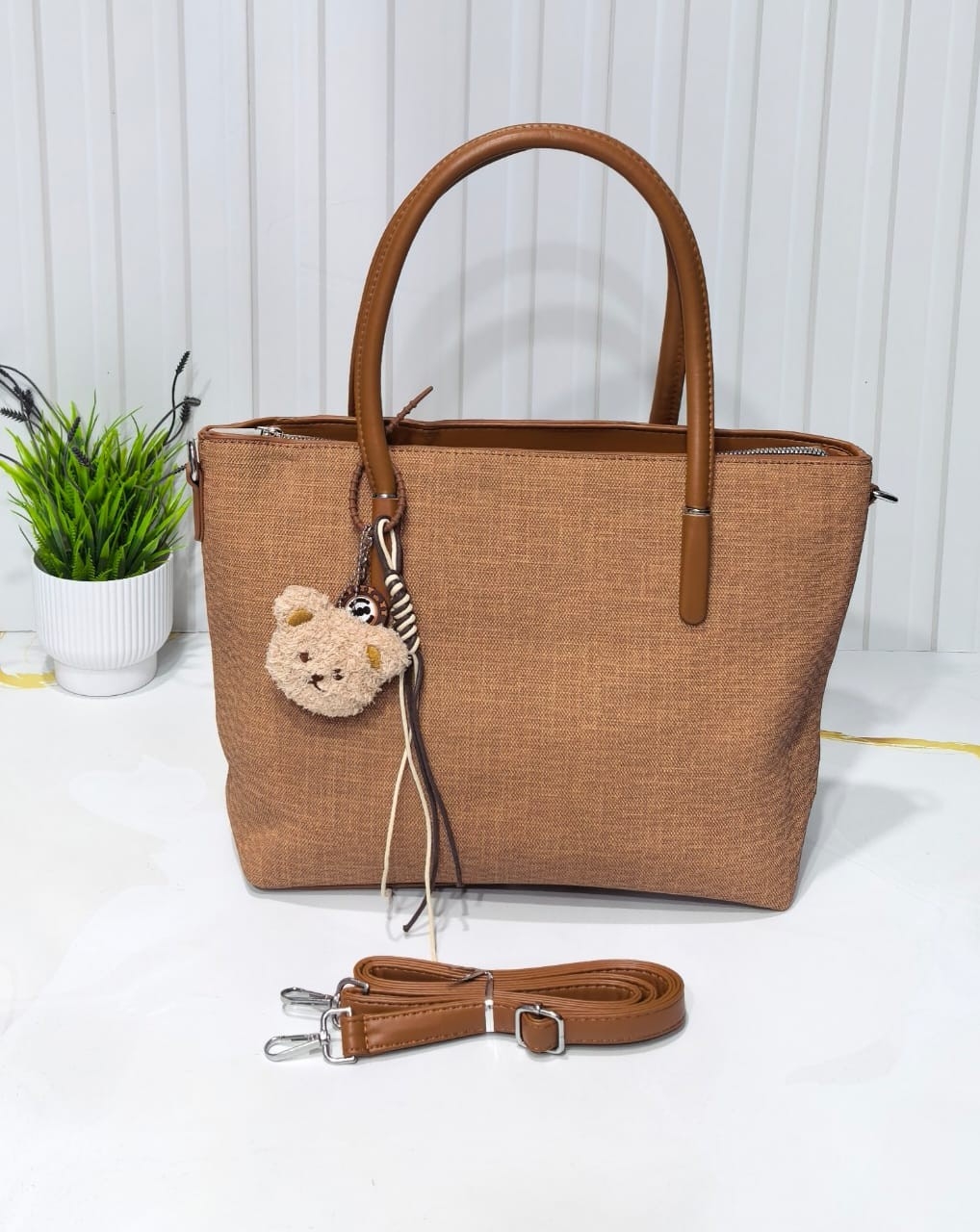 Cartera Mediana de Cuero Pu Excelente Calidad - Imagen 7