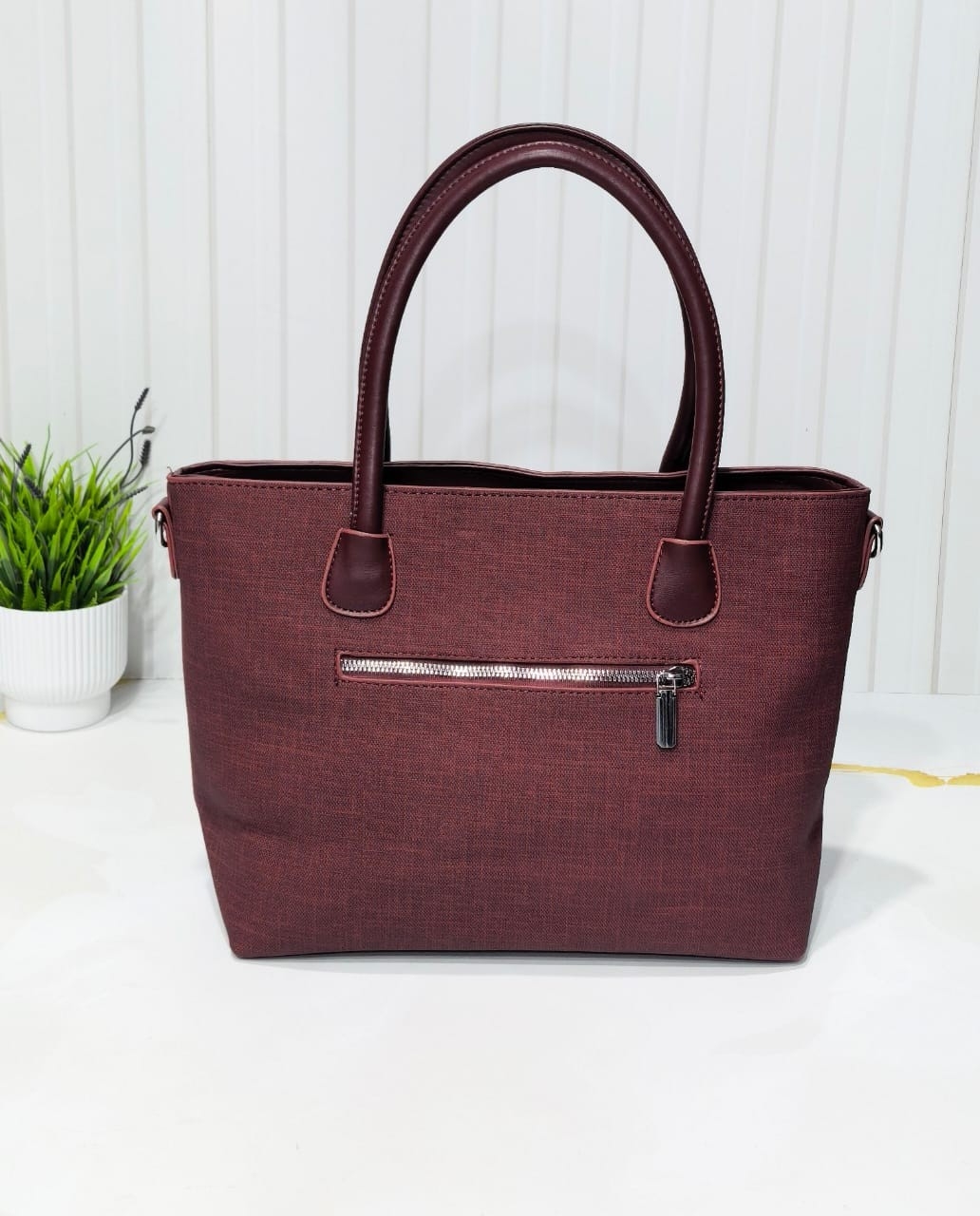 Cartera Mediana de Cuero Pu Excelente Calidad - Imagen 9