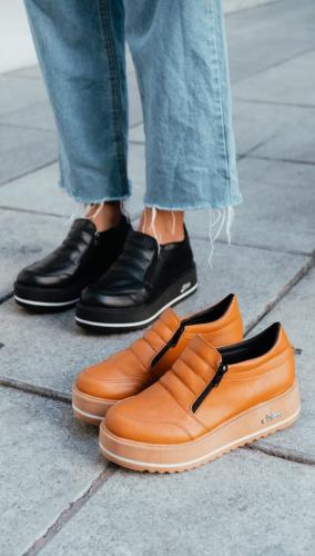 Zapatos Bajos con Cierre ( 701)
