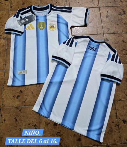 Camiseta Afa Titular Niño ,marca y Escudo Termosellado