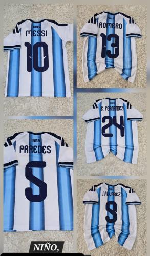 Camiseta Afa Titular Niño ,con Dorsal