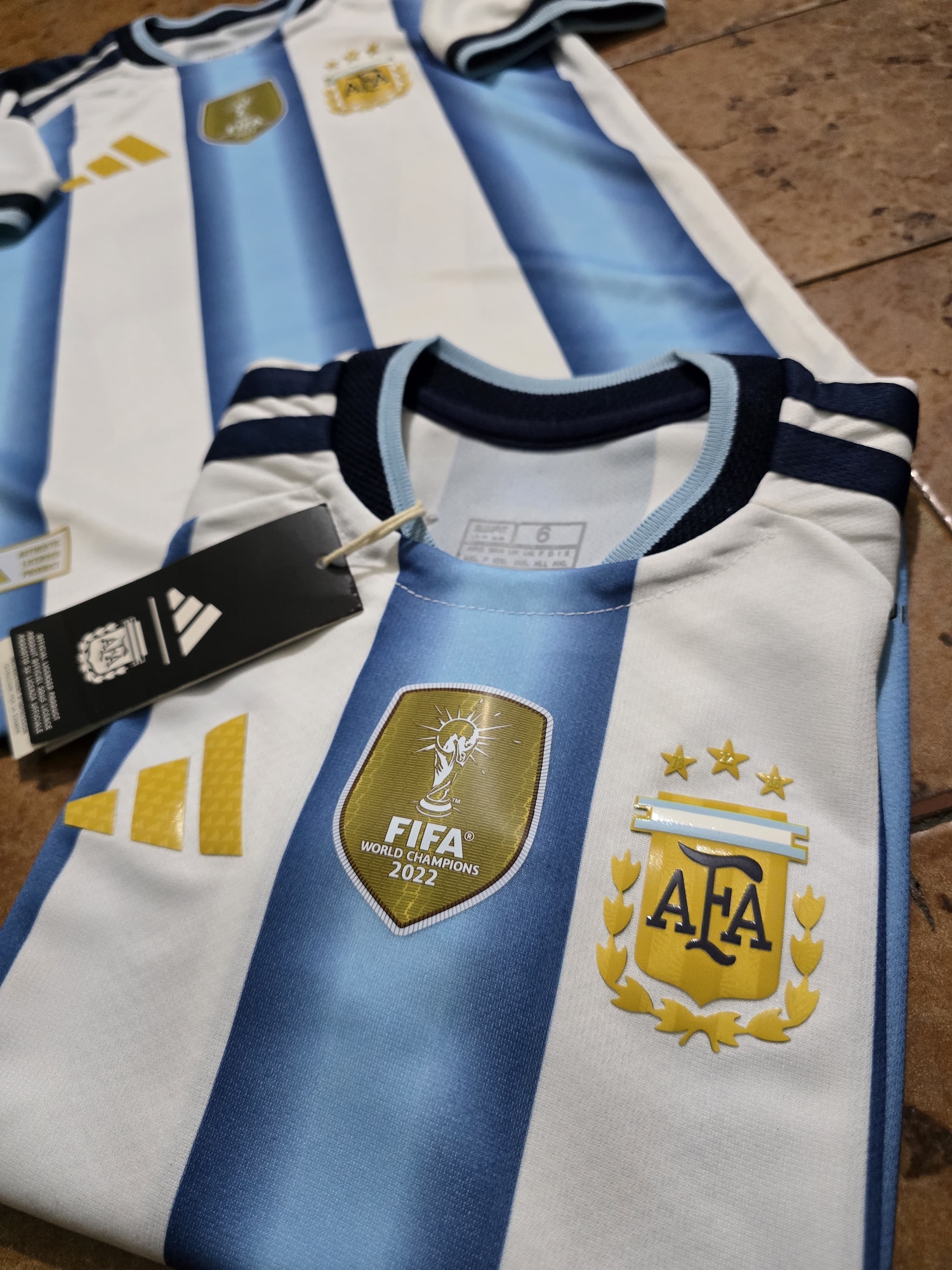 Camiseta Afa Titular Niño ,con Dorsal - Imagen 2