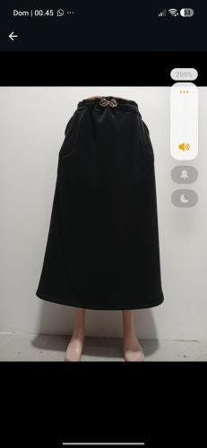 Pollera de Corderoy con Corderito