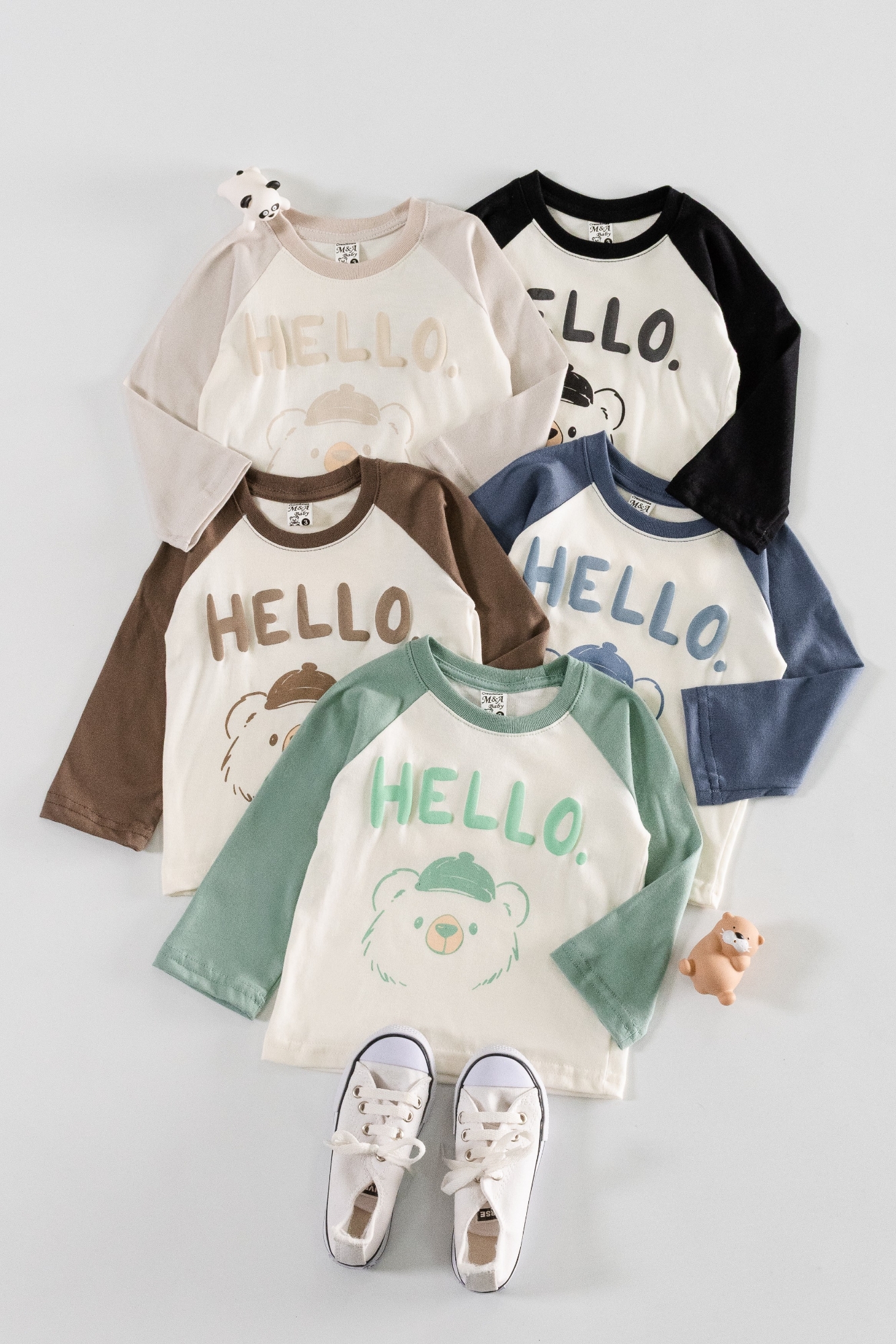 Camiseta Bebe Algodon - Imagen 1