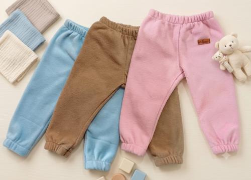 Pantalón Babucha de Polar de Bebés Unisex