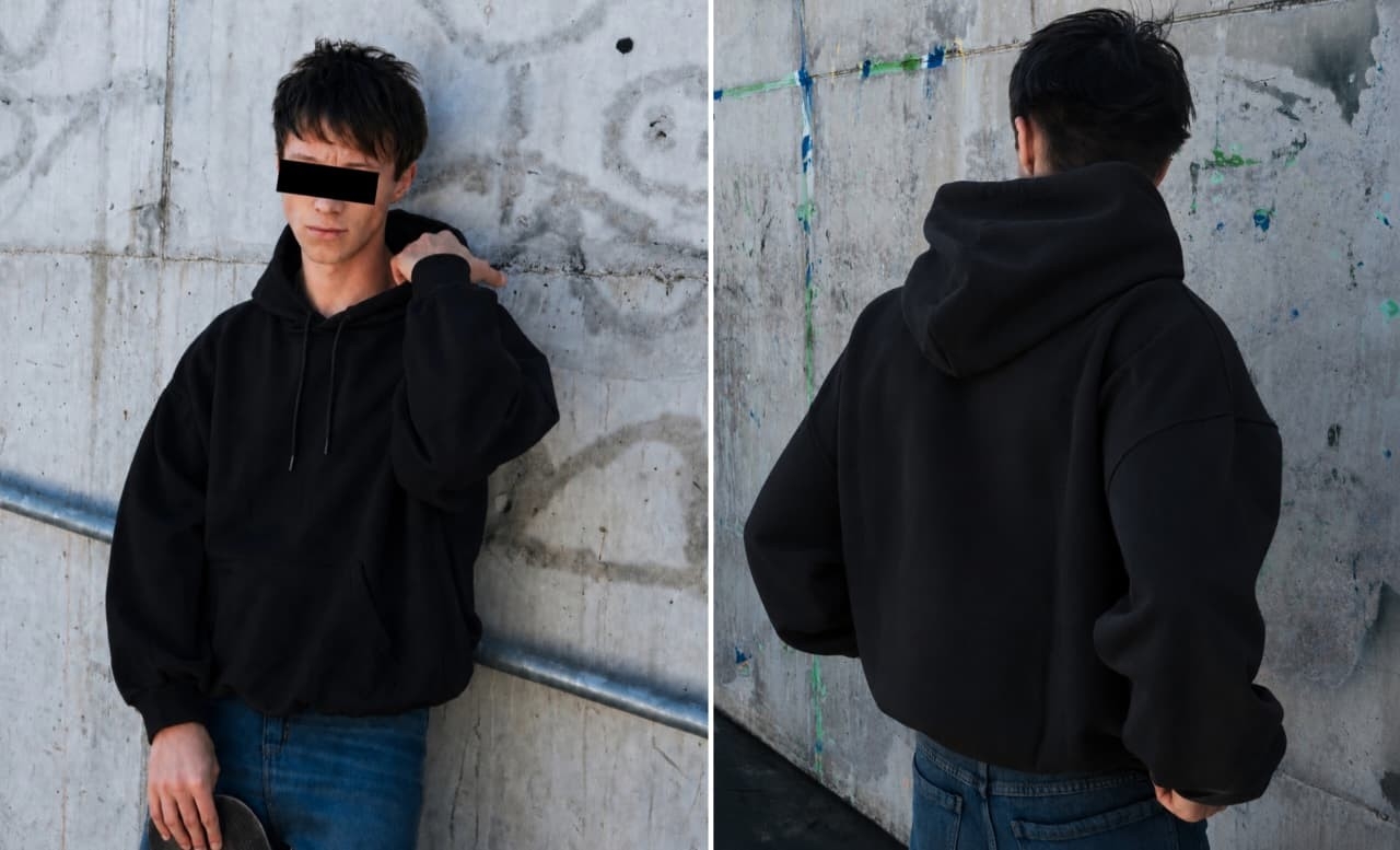 Buzo Over-boxy Unisex de Friza Invisible - Imagen 2