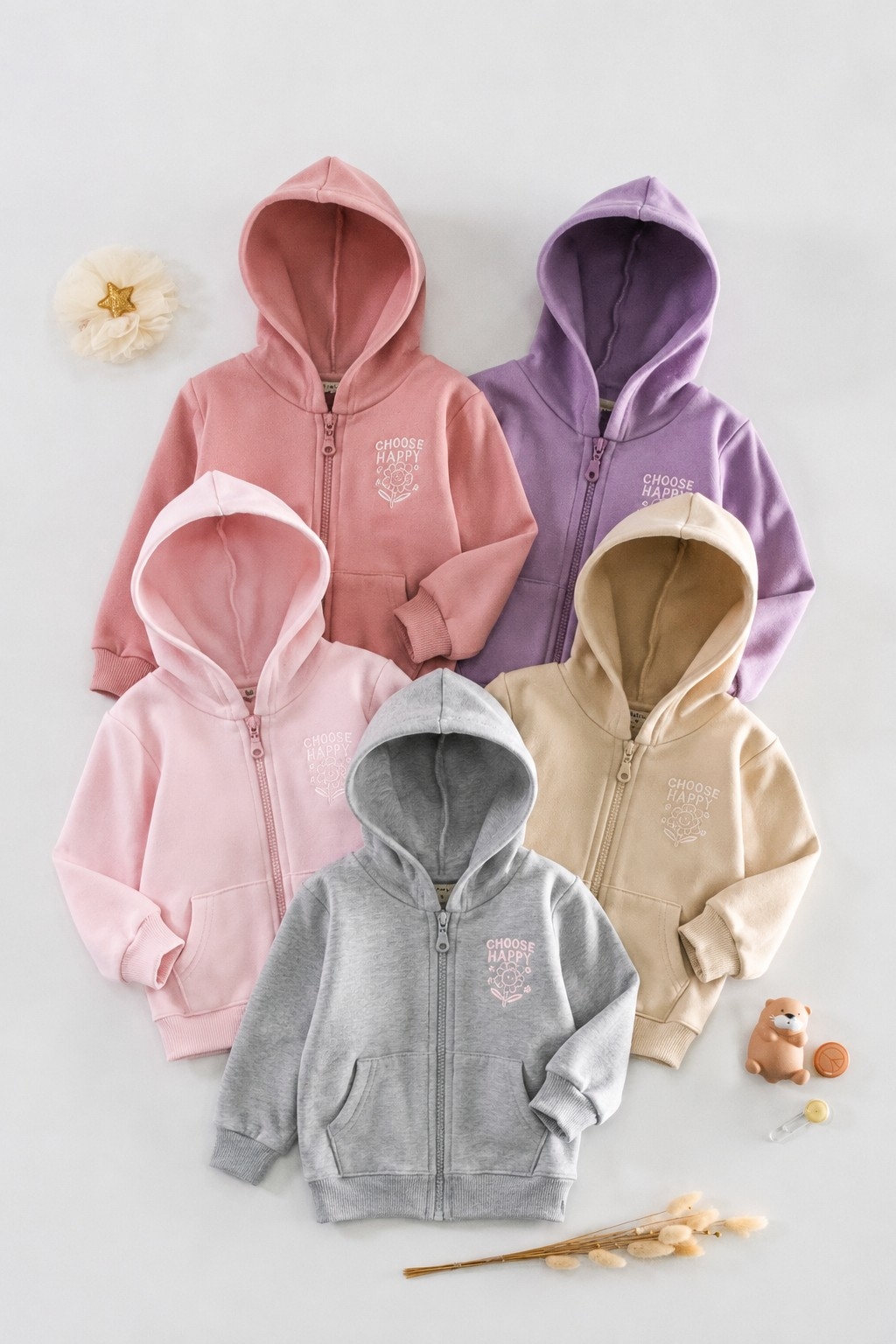 Campera Friza Beba - Imagen 1