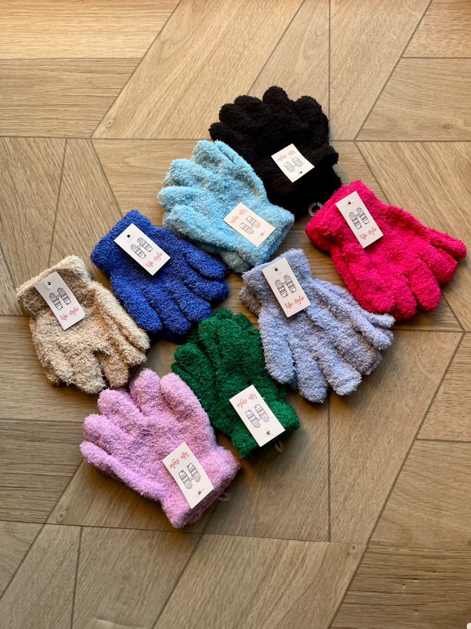 Guantes de Ninos Peluche - Imagen 1