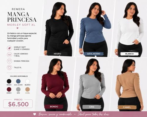 Remeras Clásicas y Princesas