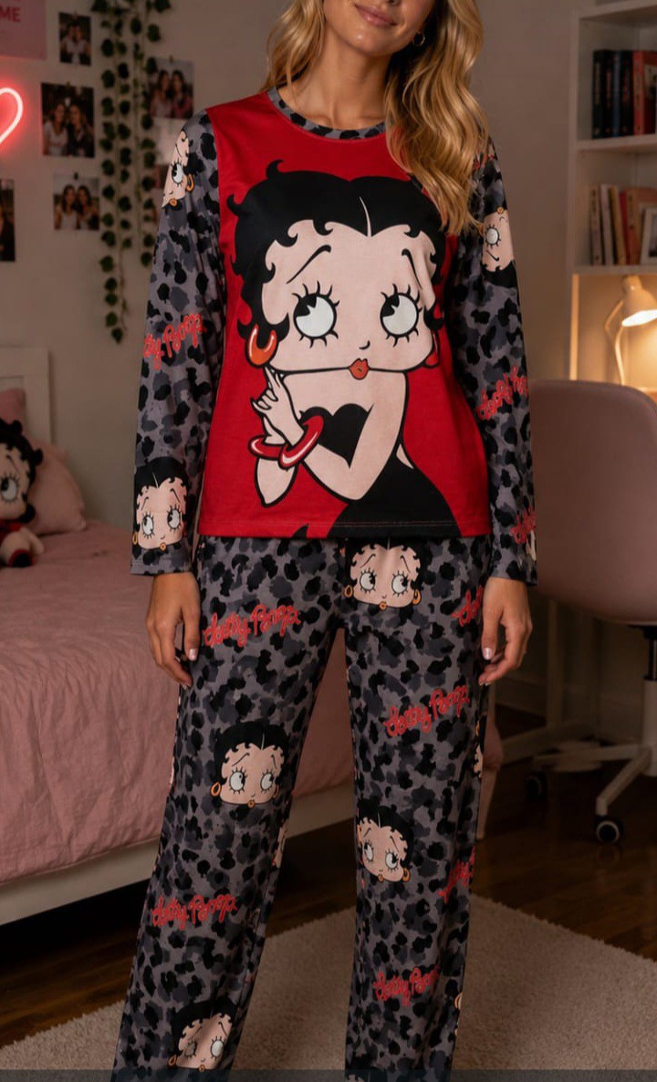Pijama de Dama Manga Larga - Imagen 4