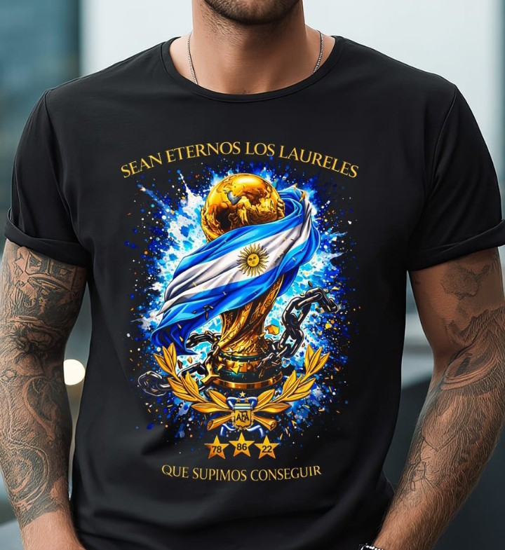 Remeras Argentina Algodón Premium - Imagen 6