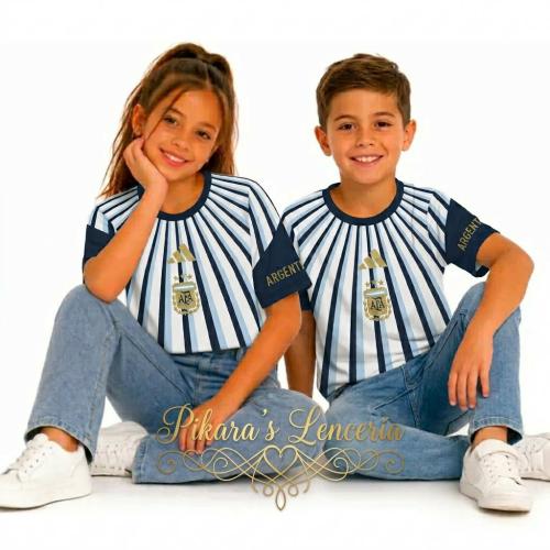 Camiseta Fútbol  Argentina Prematch Niños