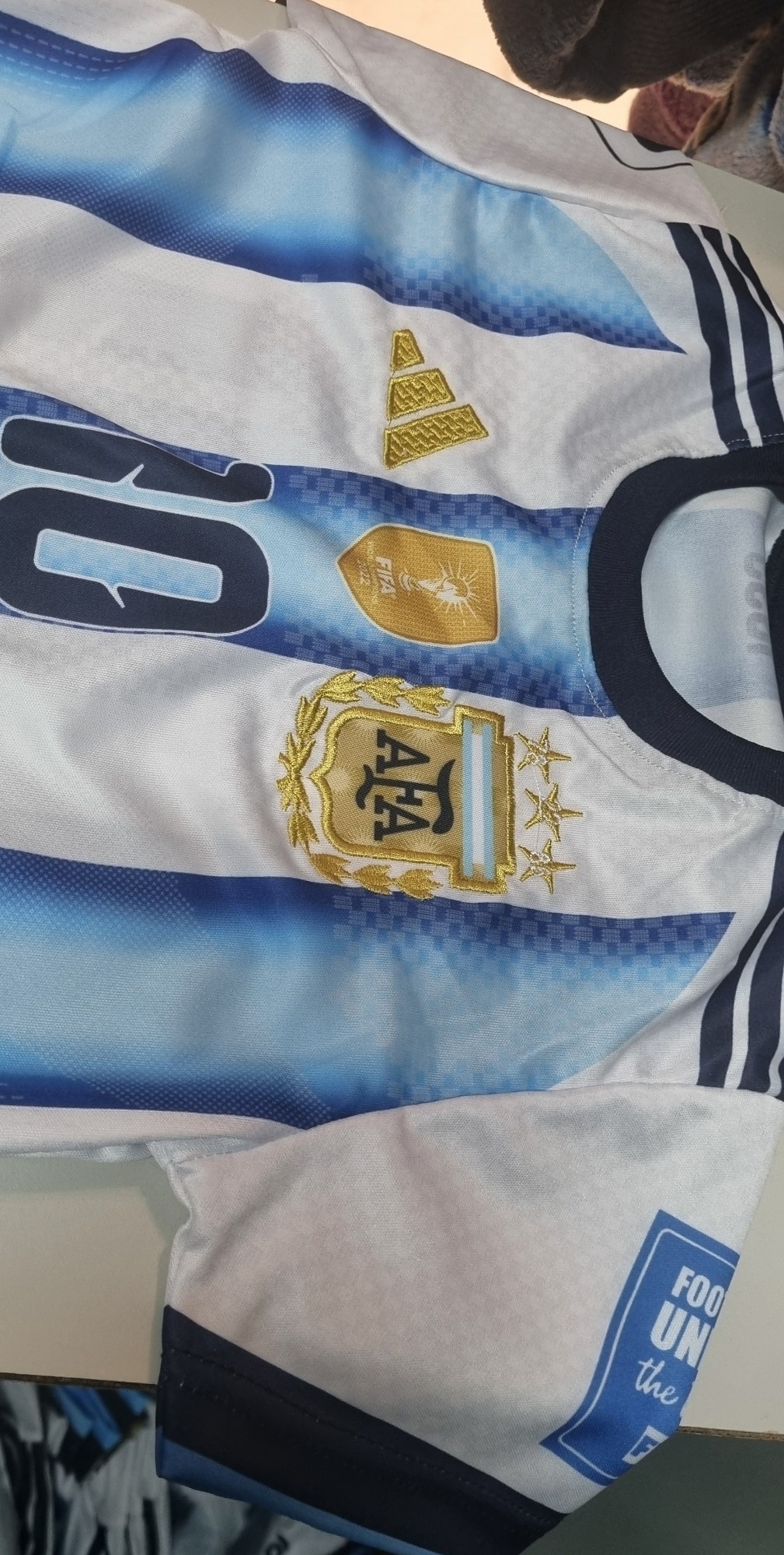 Camiseta de la Selección Argentina con Escudo Bordado!!! - Imagen 3