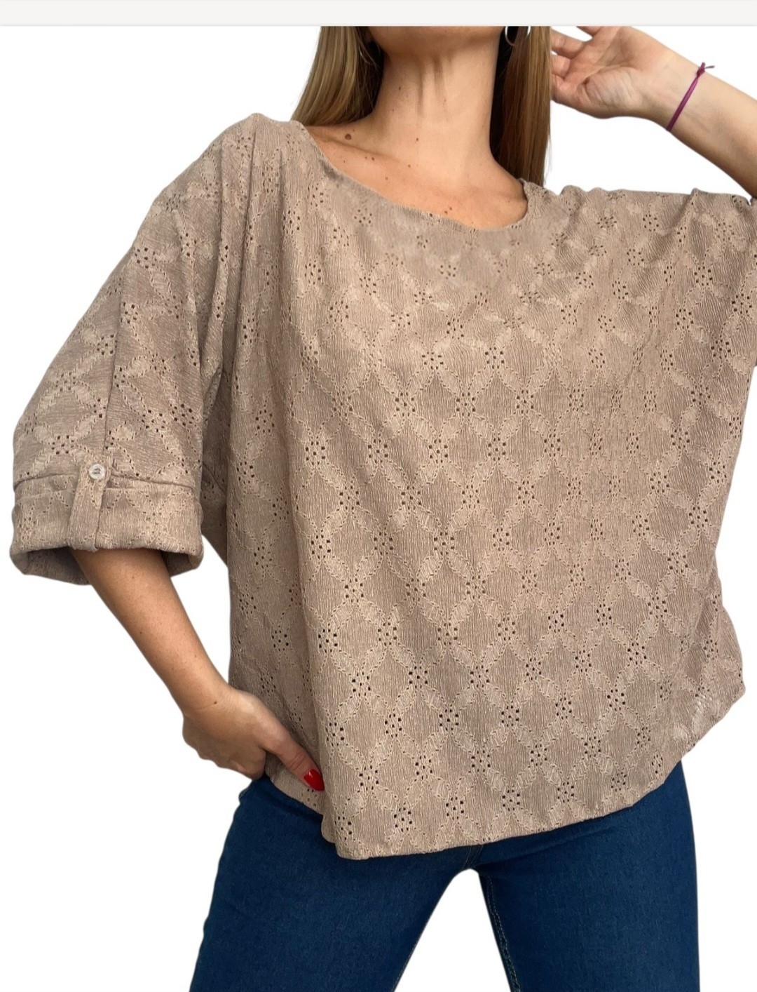 Blusa Ramona Broderi por Pedido - Imagen 5