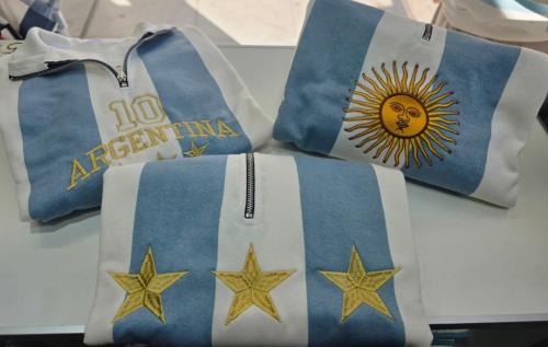 Buzo Frisa Argentina Cierre - Miniatura 2