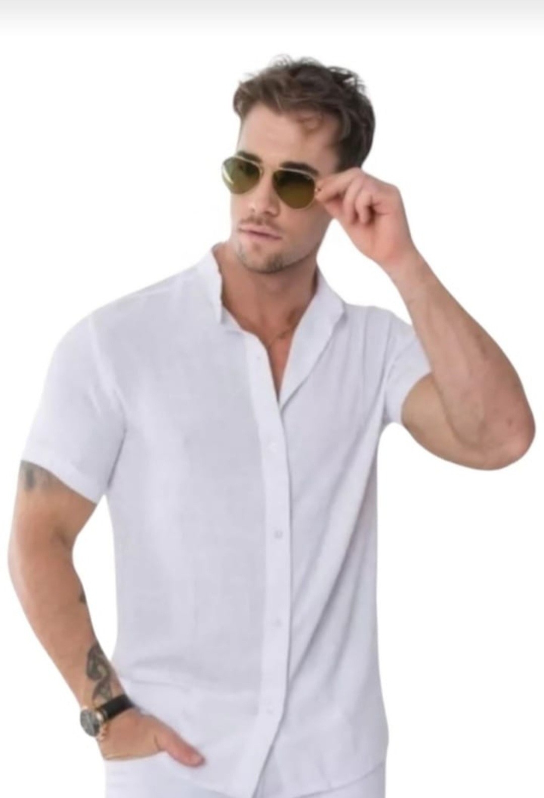 Camisa de Lino por Pedido - Imagen 1