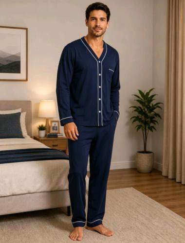 Pijama Liso de Hombre