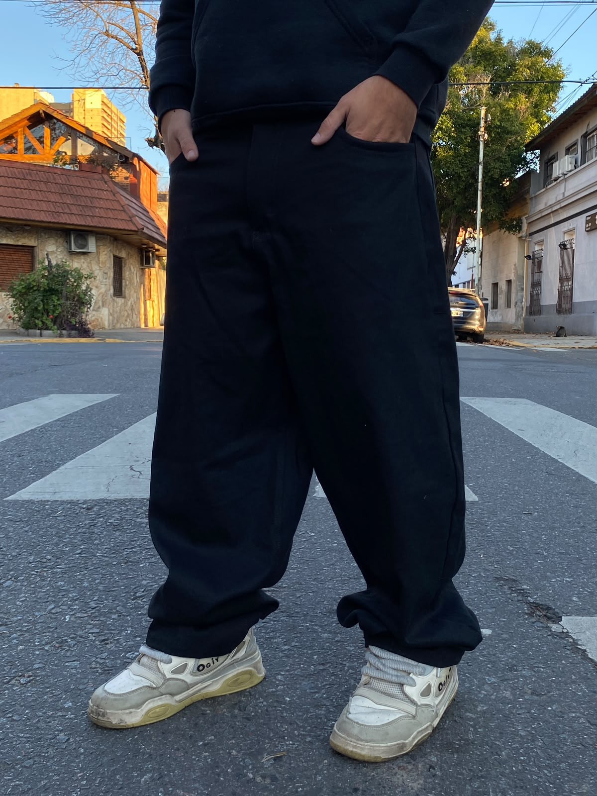 Baggy Negro Liso - Imagen 3