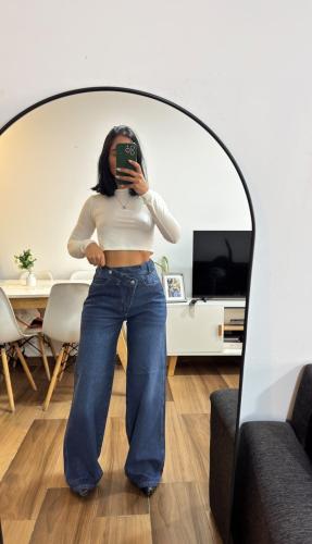 Wide Leg Cintura Cruzada