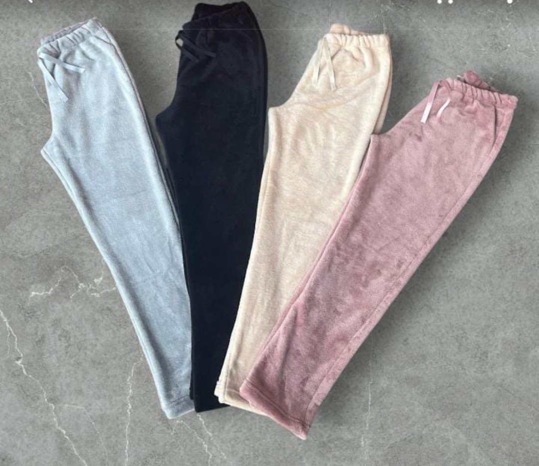 Pantalón Polar Soft Lisos y Luminosos de Mujer - Imagen 1