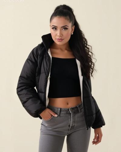Campera con Piel