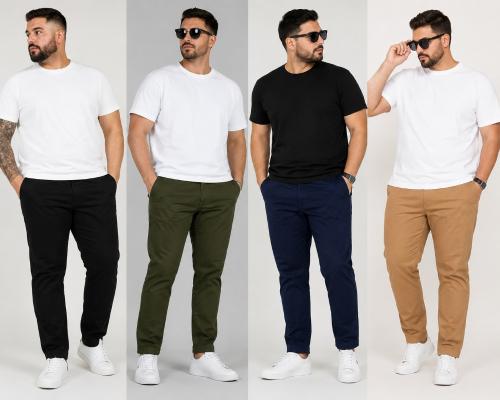 Pantalones Corte Chino
