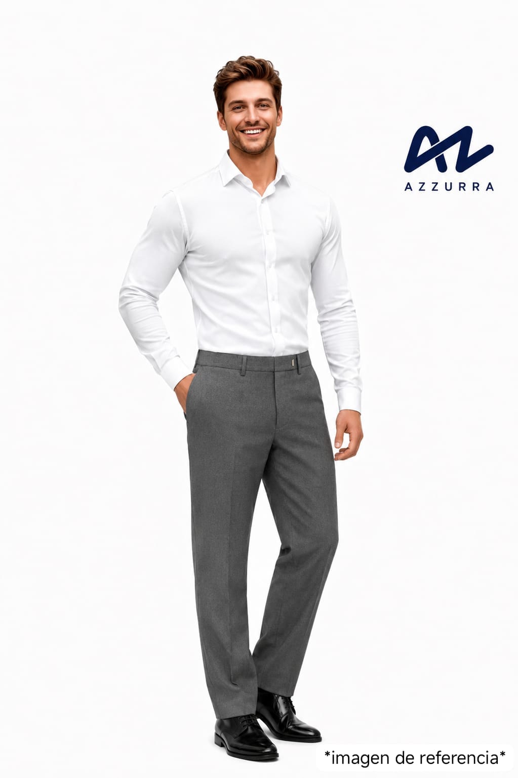Pantalón de Vestir - Sarga Chilena - e866a07c-27b2-45c7-8de2-a4c818884f10.jfif