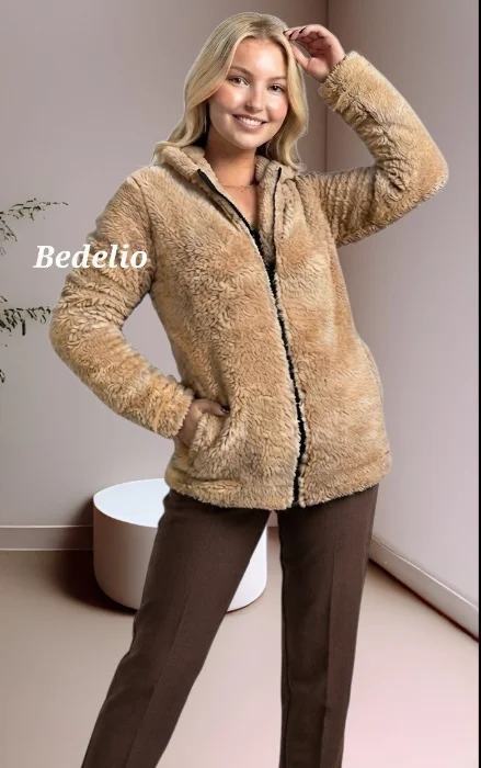 Campera Corderito Bifaz