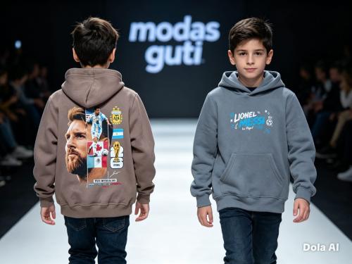 Buzos de Frisa Invisible de Messi de Nene
