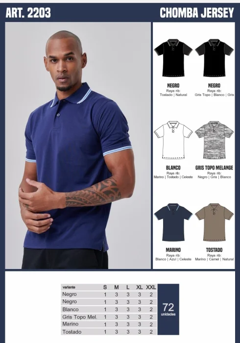 Chomba Jersey con Vivo