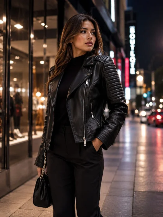 Campera de Cuero Yd New