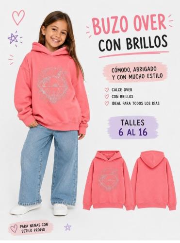 Buzo Over Brillo