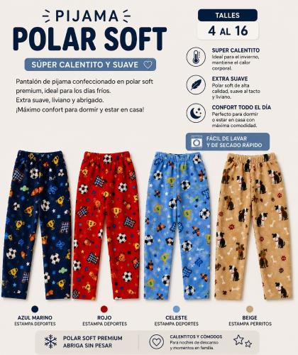 Pijama Polar Soft