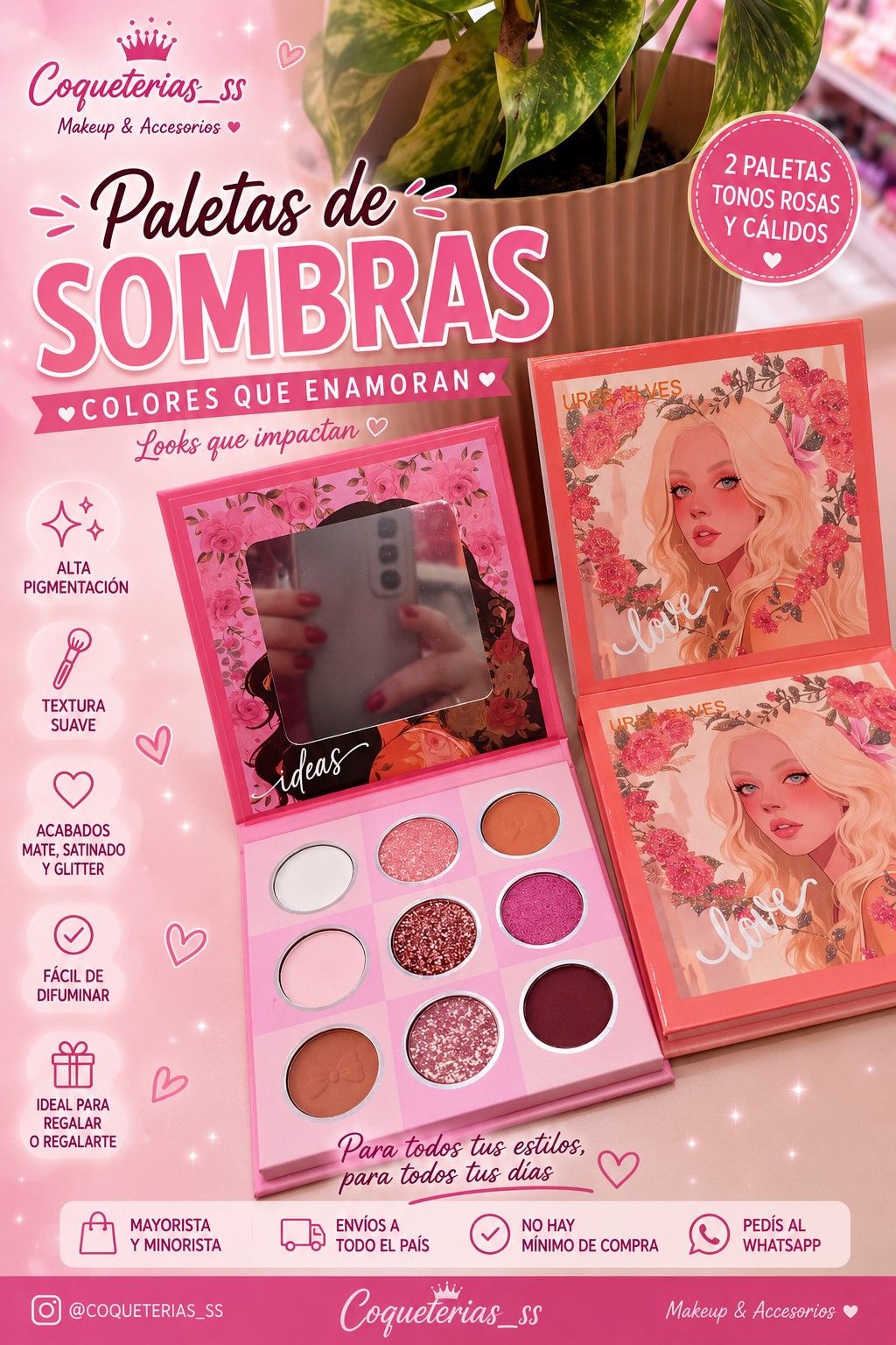 Paleta de 9 Tonos Sombras - Imagen 2