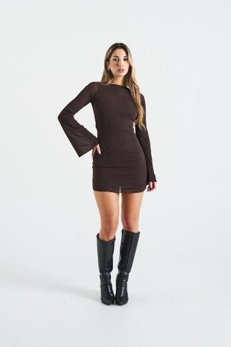 Vestido Corto Fiesta Tull Forrado