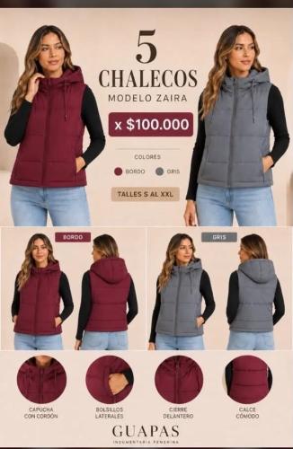 Pack Chalecos Zaira