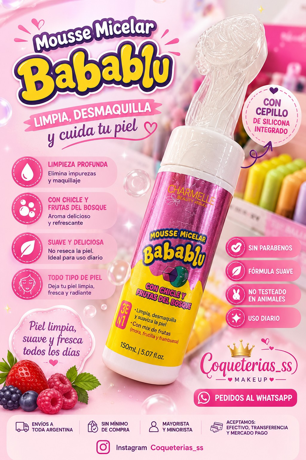 Limpiador Facial Bubaloo - Imagen 1