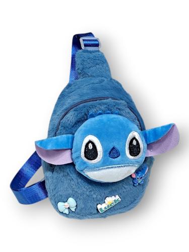 Pechera Peluche Stitch C/ Pins 18×13×prof 6 Cm Aprox, Jugueteria, Día del Niño - Miniatura 2