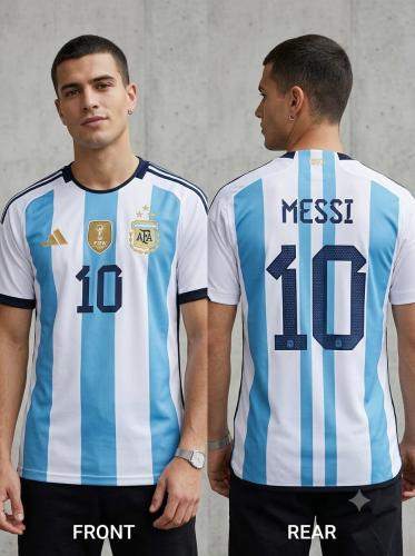 Camiseta Argentina Bordada de Hombre