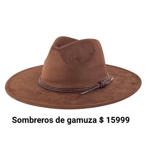 Sombrero de Gamuza
