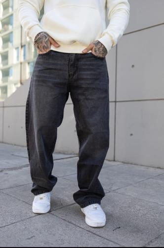 Jeans Baggy Negro Óxido