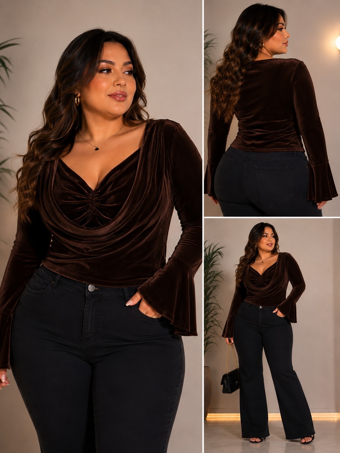 Camiseta Buche 2 Piezas  Curvy - Imagen 2
